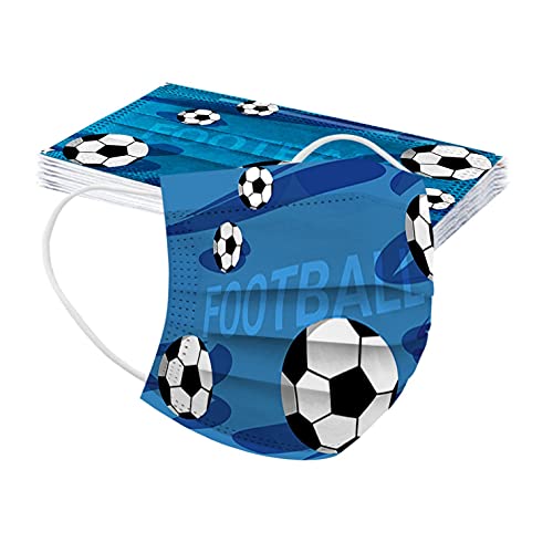 YpingLonk 50PC Niños Infantil para Bufanda, Infantiles Colores desechable para mascarilla 3 Capas Surtidos,Dibujos Animados para Actividades Aire Libre, Patrón Escuela, Fiesta