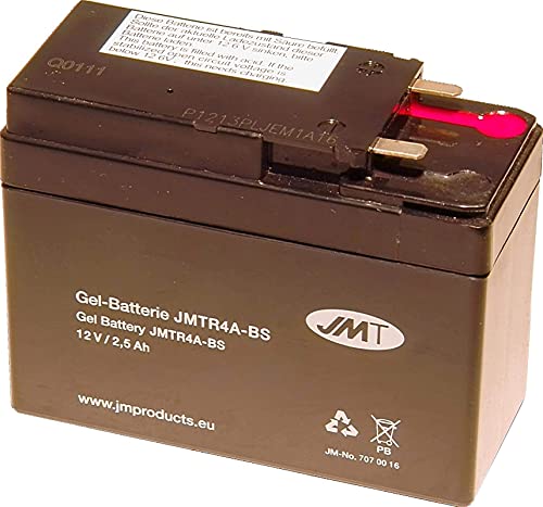 YTR4A-BS JMT Gel Batería para Sh 50 Scoopy Año 1996-2000