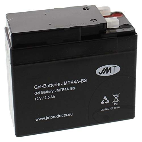 YTR4A-BS JMT Gel Batería para Sh 50 Scoopy Año 1996-2000