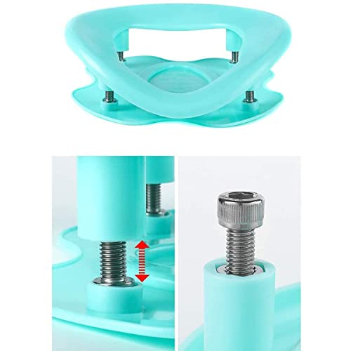 YXBDD Cojn Almohada Mentira Retina Cabeza, Almohada de Soporte para Hombros hacia Abajo para Pacientes con desprendimiento de Retina Durante la recuperacin, Ajustable en Altura