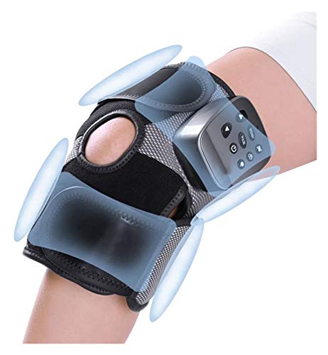 yxx Rodillera magnetoterapia Rodilla Dispositivo de Calentamiento Massager meridiano de Salud de Las articulaciones de la Rodilla Banda Multifuncional Masaje de la vibración (Color : A)