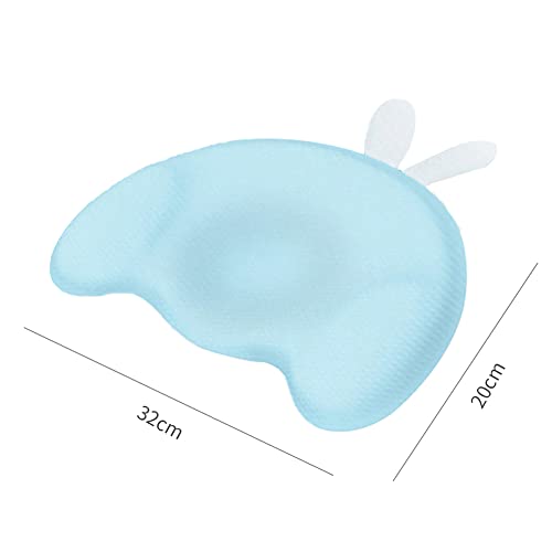 YY LIU Almohada Mimos Bebe La Combinación De Algodón Almohada Bebe Recien Nacido Precioso Almohada Mimos para Protección del Cuello Ayuda Al Cráneo A Recuperar C,One Size