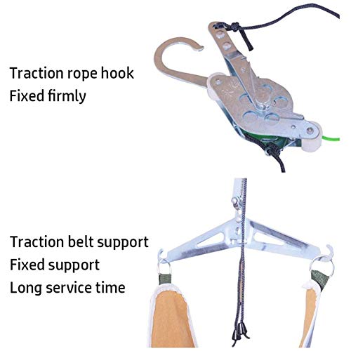 YYSDH Tracción Cervical, Overdoor De Tracción Cervical Ensanchador De Cuello - Descompresión Espinal Ortopedia Terapia Física Tracción En La Parte Superior Máquina El Alivio del Dolor