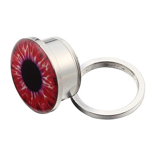 ZAGO El Estiramiento del oído de Inicio Oído Europea American Metal y Acero Inoxidable Goteo del Aceite Abrir Mucho los Ojos aurícula punción joyería Unisex Acero quirúrgico Kit Estiramiento del oído