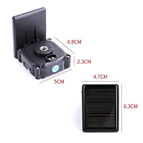 ZALAGA TPMS Motocicleta Moto Motor Scooter NeumáTico Sistema de Monitoreo de NeumáTicos con Pantalla Solar TMPS Impermeable en Tiempo Real