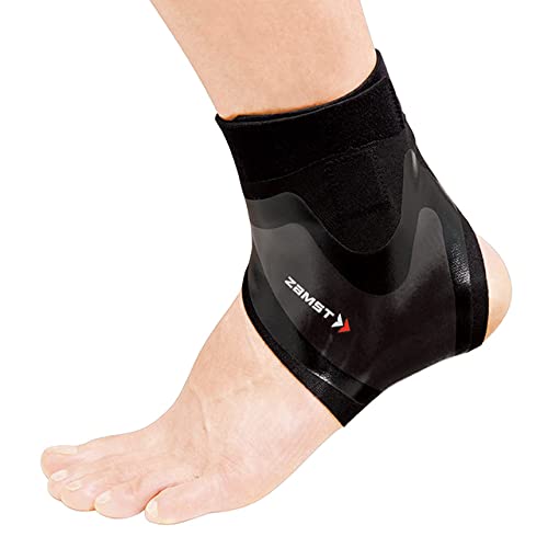 ZAMST FILMISTA Tobillera Estabilizadora – Tobillera de Compresión Ultrafina y Ajustable – Tobillera para Esguince de Tobillo Inverso - Ideal Grande