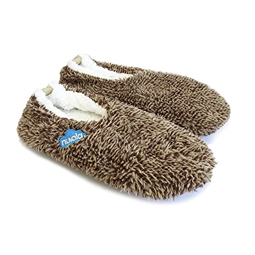 Zapatilla de Estar por casa NUVOLA®,Polar Suela de Tela.Zapatilla de Invierno Hombre/Mujer/Unisex-Interior/Exterior-Suela Textil Antideslizante-Diseñadas en Barcelona-36 al 47
