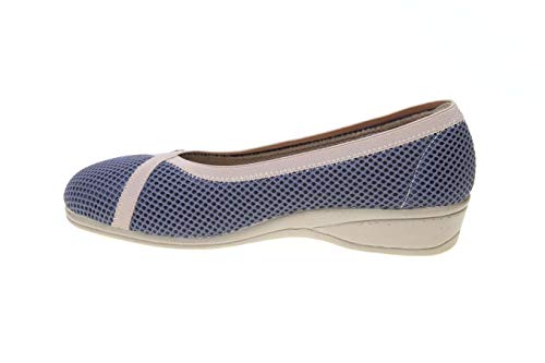 Zapatilla Mujer para Calle en Tejido Confort de la Marca DOCTOR CUTILLAS (Gris, Numeric_39)
