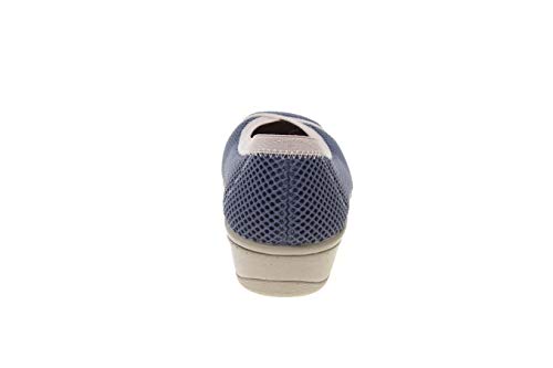 Zapatilla Mujer para Calle en Tejido Confort de la Marca DOCTOR CUTILLAS (Gris, Numeric_39)