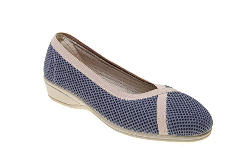 Zapatilla Mujer para Calle en Tejido Confort de la Marca DOCTOR CUTILLAS (Gris, Numeric_39)