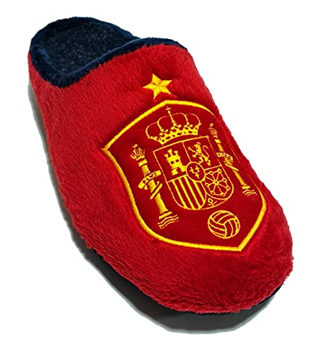 Zapatillas casa España Selección Escudo Bandera - Garantía de Calidad 42