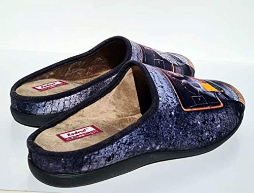 Zapatillas cómodas andar por casa graciosas originales divertidas - Mono cerveza (43 EU, numeric_43)
