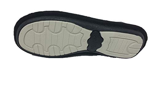 Zapatillas de Estar por casa/Hombre/Biorelax/Cerradas de Talón/Color Gris Estampado/Empeine Suapel/Cámara de Aire/Talón Acolchado/Suela Goma/Talla 46