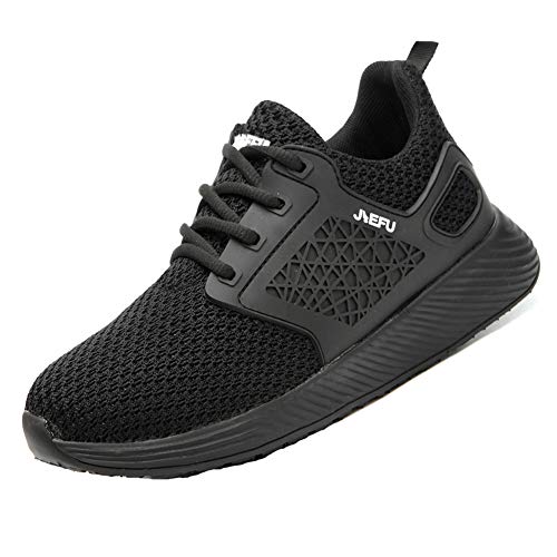 Zapatillas de Seguridad Hombre Punta de Acero Calzado de Trabajo para Comodas Zapatos de Industria y Construcción Ligeros 35-48 EU