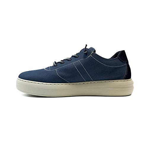 ZAPATISIMOS - Zapatos Casual de Piel para Hombre. Se Ajustan al pie como un Guante, Son Ultra Ligeros y Tienen la Plantilla con Memoria viscoelástica para Mayor Comodidad. Fabricado en España