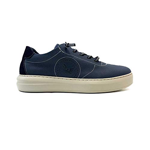 ZAPATISIMOS - Zapatos Casual de Piel para Hombre. Se Ajustan al pie como un Guante, Son Ultra Ligeros y Tienen la Plantilla con Memoria viscoelástica para Mayor Comodidad. Fabricado en España