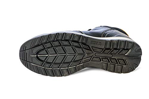 Zapato De Seguridad Euroroutier Sporting Middle Black S1P A + E + Fo + Sra (Numeric_48)