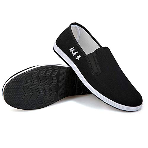 Zapatos de Kung Fu Zapatillas de Artes Marciales Chinas Tradicionales Flexible Cómodo y Ligero (Numeric_42)