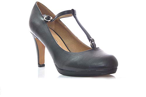 ZAPATOS MARIA MARE NEGRO SINTETICO