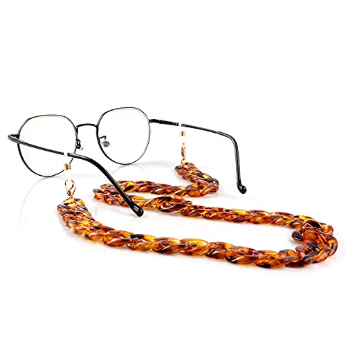 Zeayebsr Cordones para gafas de perlas de colores, Colgante de Doble Uso para Llevar la Mascarilla o las Gafas Cordón Cuelga Mascarillas Collar para Mascarilla o Gafas con Doble Enganche（Gris）
