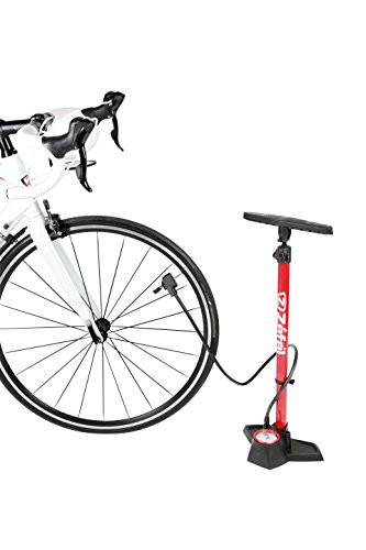  Zefal Profil MAX Fp30  Hinchador de pie, Unisex, Rojo/Negro, Talla única