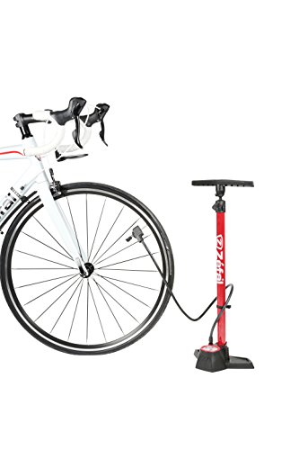  Zefal Profil MAX Fp30  Hinchador de pie, Unisex, Rojo/Negro, Talla única