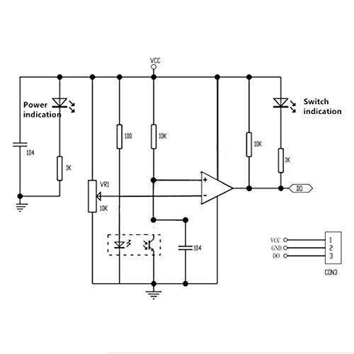 ZHITING 10 PCS Módulo de Sensor de evitación de obstáculos infrarrojo IR de para Arduino Smart Car Robot de 3 Hilos