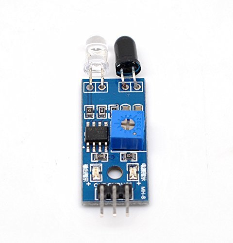 ZHITING 10 PCS Módulo de Sensor de evitación de obstáculos infrarrojo IR de para Arduino Smart Car Robot de 3 Hilos