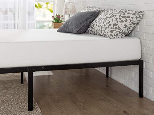 Zinus Bastidor clásico para cama de plataforma de metal con soporte de listones de acero Yelena de 35,6 cm, Base para colchón, Sin necesidad de usar un somier, Cama en caja, 150 x 200 cm