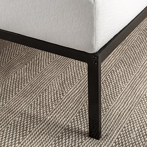 Zinus Bastidor clásico para cama de plataforma de metal con soporte de listones de acero Yelena de 35,6 cm, Base para colchón, Sin necesidad de usar un somier, Cama en caja, 150 x 200 cm