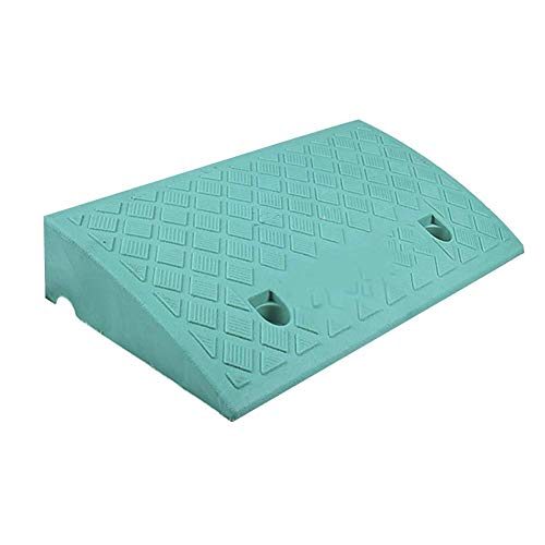 ZKORN Rampas De Goma para Bordillos Vestíbulo Carril Auxiliar Plataforma Impermeable Pasos para Sillas De Ruedas Impermeable PVC Antideslizante Fácil De Transportar Antideslizan