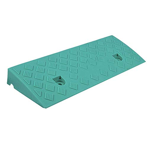 ZKORN Rampas De Goma para Bordillos Vestíbulo Carril Auxiliar Plataforma Impermeable Pasos para Sillas De Ruedas Impermeable PVC Antideslizante Fácil De Transportar Antideslizan