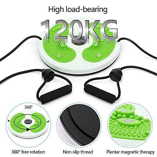 Zonpor Twist Waist Disc Board Tableros de Equilibrio Cintura Adelgazante Fitness Masaje de pies magnético Multifuncional Equipo de Fitness para el hogar