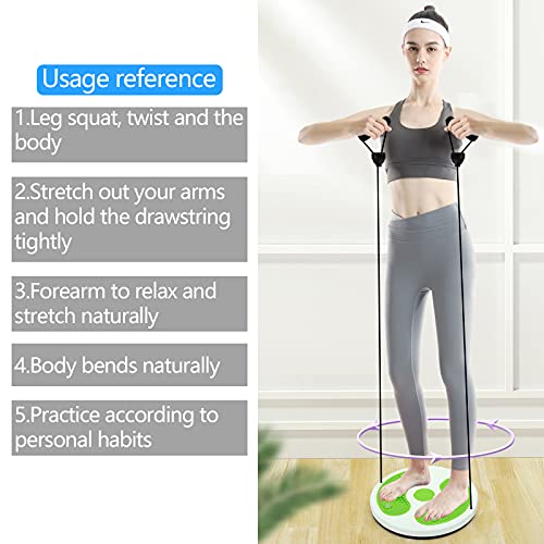 Zonpor Twist Waist Disc Board Tableros de Equilibrio Cintura Adelgazante Fitness Masaje de pies magnético Multifuncional Equipo de Fitness para el hogar