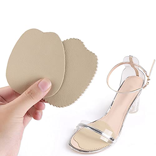ZOYLINK 2 Pares De Almohadillas Para El Metatarso Almohadilla Para Zapatos Transpirable Para Aliviar El Dolor Almohadilla Para Cojín De Pie De Piel Sintética Extraíble Adhesiva
