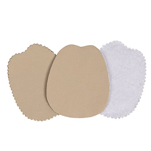 ZOYLINK 2 Pares De Almohadillas Para El Metatarso Almohadilla Para Zapatos Transpirable Para Aliviar El Dolor Almohadilla Para Cojín De Pie De Piel Sintética Extraíble Adhesiva