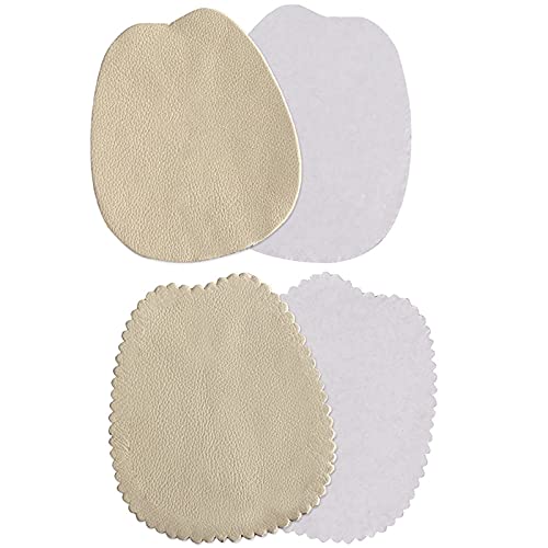 ZOYLINK 2 Pares De Almohadillas Para El Metatarso Almohadilla Para Zapatos Transpirable Para Aliviar El Dolor Almohadilla Para Cojín De Pie De Piel Sintética Extraíble Adhesiva