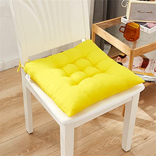 ZSFBIAO Silla Cojín Cuadrado Algodón tapicería Suave Acolchado Cojín de cojín Oficina Hogar o Coche Cojines de Muebles (Color : I)