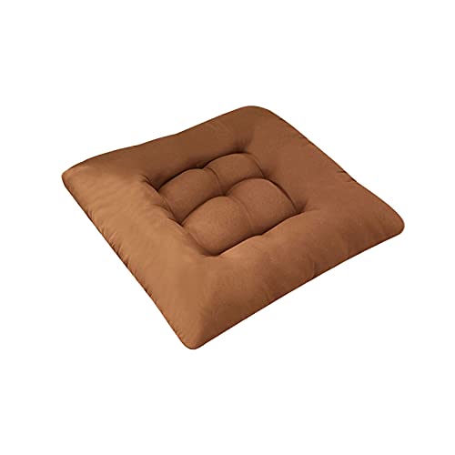 ZSFBIAO Silla Cojín Cuadrado Algodón tapicería Suave Acolchado Cojín de cojín Oficina Hogar o Coche Cojines de Muebles (Color : I)