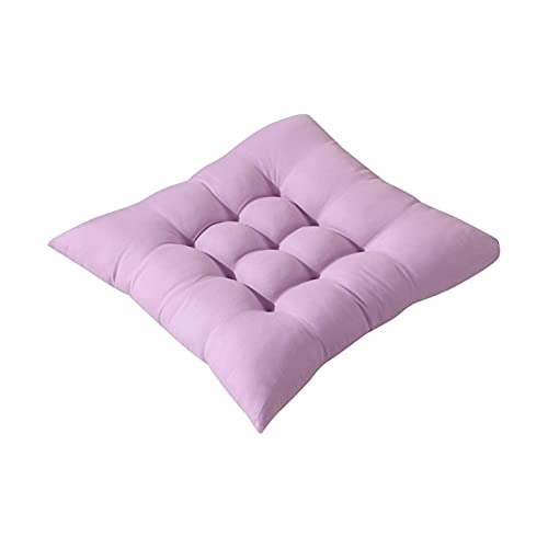 ZSFBIAO Silla Cojín Cuadro Cuadrado Tapicería de algodón Suave Acolchado Cojín de cojín Oficina Hogar o Cojín de Asiento de automóvil Cojines de Muebles (Color : B)