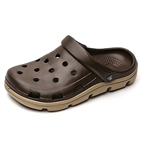 Zuecos Y Mules para Hombre Offroad Sport Clog, Zapatos Cómodos Sin Cordones Sandalias con Colchón De Aire Mulas Zapatos De Enfermería Zapatos para Agua Al Aire Libre Sandalias De Playa