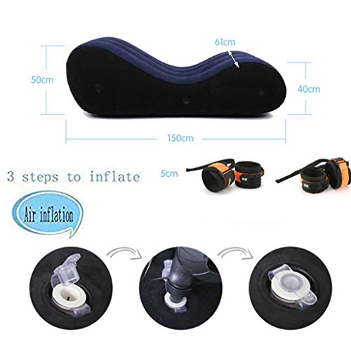 ZYAM Colchón inflable almohada lumbar con bomba eléctrica ^-x DM T--ys Sofá cama para sofá cama Cùplè ^-x Relaxation Mobiliario Sofá + bomba
