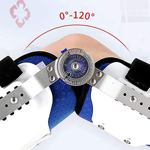 ZZBB Rodillera Ajustable, Tobillo, Pie, Ajustable, Unisex, con Bisagras, Rodillera, Estabilizador de Piernas, Soporte para Pies y Tobillo, para Viajes y Hogar,L