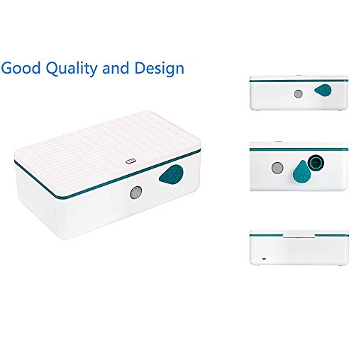 ZZYYZZ CPAP Cleaner and Sanitizer, UV/Ozone Dual Mode Cleaning, Trajes para limpiadores de mascarillas de Tubos de Aire con 4 adaptadores