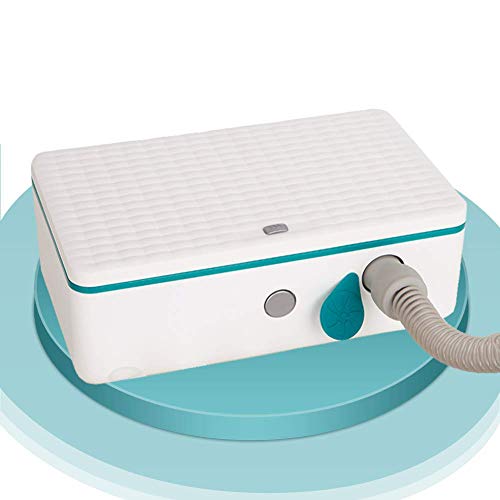 ZZYYZZ CPAP Cleaner and Sanitizer, UV/Ozone Dual Mode Cleaning, Trajes para limpiadores de mascarillas de Tubos de Aire con 4 adaptadores