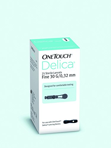 50 Tiras One Touch Verio y 25 Manecillas one touch Delica 25 Para El Control De Glicemia