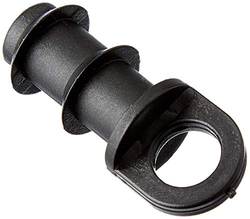 ABRISA - Tapónes para manguera de riego, 16 mm, Negro, 100 unidades