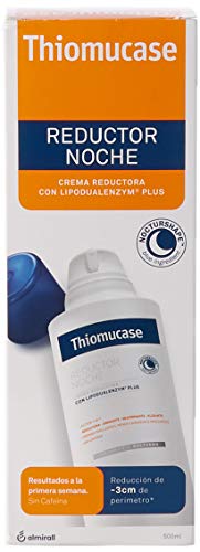 ALMIRALL THIOMUCASE Cream Night 500ml, Blanco, Estandar, 500