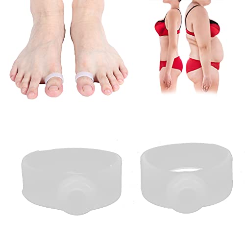 Anillos de dedo magnéticos para adelgazar Silicona, uso muy seguro y cómodo Masaje de pies Anillo de dedo de silicona Adecuado para uso real Anillo de dedo de pérdida de peso
