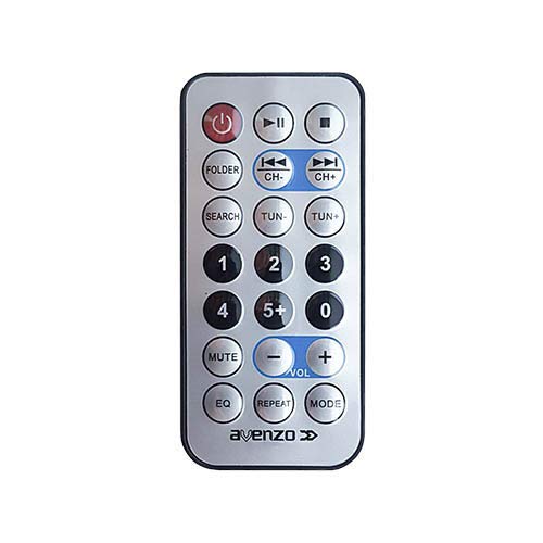 Avenzo - Torre de Sonido, Modelo AV-ST4001B, Potencia de 80 W, Con Bluetooth, Con Ranura microSD y USB, Incluye Radio FM, Dimensiones: 158 mm x 240 mm x 998 mm, Color Negro